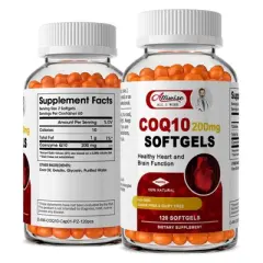 Alliwise CoQ10 200mg Coenzyme Q10 Supplements, Antioxidant Heart Health & Energy Support