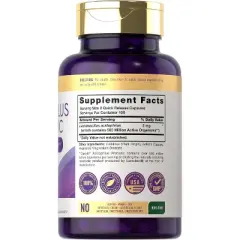 Carlyle Acidophilus Probiotic | 500 Million CFU | 200 Capsules