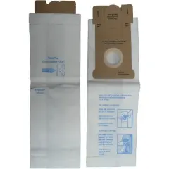 GE Uprights Style GE-1 Micro Filtration Vacuum Bags 3 Pack