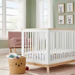 Woven Animal Round Storage Bin - Cloud Island&trade; Bear