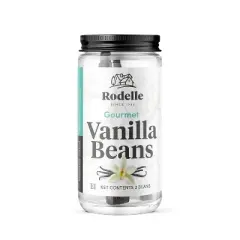 Rodelle Whole Vanilla Beans - 12 pack, 2 pc