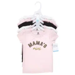 Hudson Baby Girl Short Sleeve T-Shirts, Leopard Mamas Mini