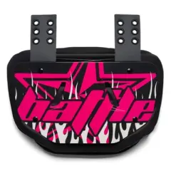 Battle Sports  Youth Backplate "Astro" - Black/Pink