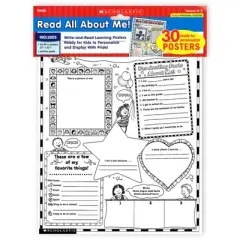 Scholastic Teaching Solutions Instant Personal Poster Sets: Read All About Me, Set of 30