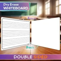 SCRIBBLEDO Music Staff Dry Erase 9"X12" Board 2-Pack