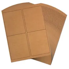 JAM Paper Shipping Labels 4" x 5" 120ct