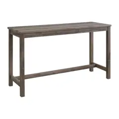 Turner Multipurpose Bar Dining Table Set Gray - Picket House Furnishings