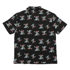 One Piece (Manga) All-Over Print Men's Collared Button-Up Short Sleeve Shirt