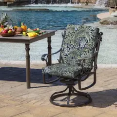 ARDEN Outdoor Dining Chair Cushion 2 Pack, 20 x 20