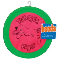 Booda Multicolored Fabric Flying Disc Dog Toy Medium 1 pk