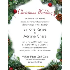 Great Papers Pine and Pearl Christmas Letterhead Multicolor 50/Pack (2021112)