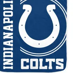 NFL Indianapolis Colts Keep It Simple Ultra Soft Blanket