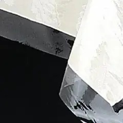 Carnation Home Fashions Oval-Shaped, Vinyl Tablecloth Protector - Clear