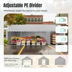 Captiva Designs 13&rsquo;x26&rsquo; & 13&rsquo;x32&rsquo; Heavy-Duty Canopy Tents &ndash; Waterproof, UV Resistant with Vents & Sidewalls for Events, Markets, Weddings, and Parties