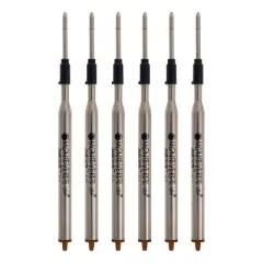 Monteverde Ballpoint Pen Refill Medium Point Brown Ink 6 Pack (L133BN)