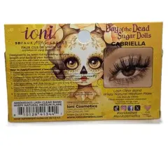 IONI LASH CLEAR BAND WISPY NATURAL MEDIUM FLARE -  GABRIELLA(Pack of 6)