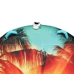 O'Brien Super Screamer Inflatable and Towable Water Sports Tube 2 Person Lounger with SofTec Ultra Top and Quick Connect Tow System