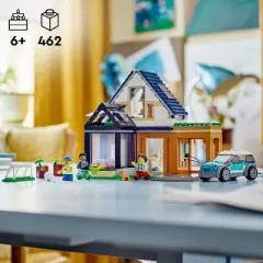 LEGO City Family House and Electric Car Building Toy Set 60398