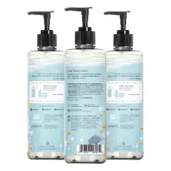 Grab Green Baby Bottle & Dish Soap, 16oz Bottle, Bamboo Scent - 3-pack (48oz Total)