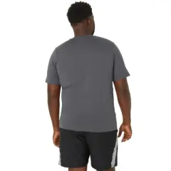 ASICS Men's Short Sleeve HTHR TECH TOP Running Apparel 2011A620