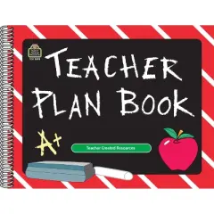 Teacher Created Resources Chalkboard Teacher Plan Book, Pack of 3
