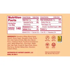 Nature's Bakery Strawberry Crumble Bar - 8.46oz/6ct