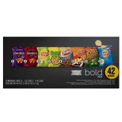 Frito-Lay Bold Mix Snacks Mega Size Variety Pack - 42oz/42ct