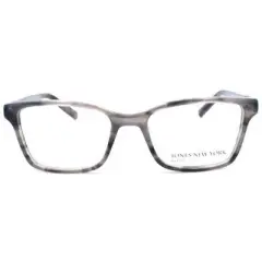 Jones New York J227 48mm Unisex Acetate Rectangular Designer Eyeglasses OR Blue Light Filter OR Reading Glasses in Grey