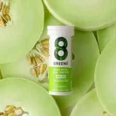 8Greens Single Tube Effervescent - Melon - 10ct