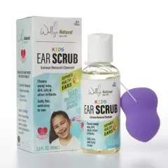 Wally's Natural Kids' Ear Scrub Liquid - 2oz