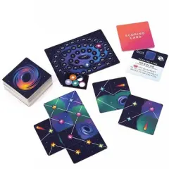Professor Puzzle Outer Space Galaxy-Building Card Game