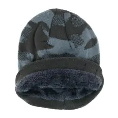 Polar Extreme Men's Camo Print Pull Hat with Lining