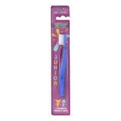 Fuchs Soft Medoral Junior Nylon Bristle Toothbrush Blue - 12 ct