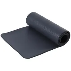 HolaHatha High Density Thick Cushioned Non Slip Home Gym Exercise Yoga Mat Workout Equipment