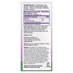 Natrol Kids, Melatonin, Ages 4+, Strawberry, 30 Tablets