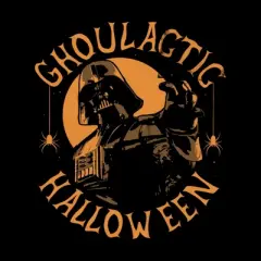 Junior's Star Wars Halloween Ghoulactic Darth Vader T-Shirt