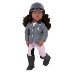 Our Generation Rashida Posable 18" Horseback Riding Doll & Storybook