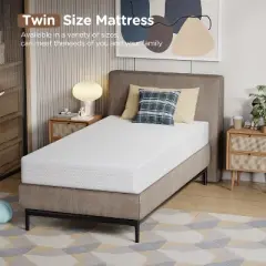 BestMassage 8 Inch Mattress Gel Memory Foam Mattress Medium Firmness Mattresses for Cool Sleep & Pressure Relief CertiPUR-US Certified