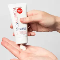 SkinClinical Extreme Healing Lotion for Damaged Skin, Hydrating Face and Body Moisturizer for Dry Skin, Patented Ingredient SBD-4 (3oz)