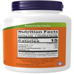 Chlorella Pure Powder by Now Foods  -  4 oz Powder