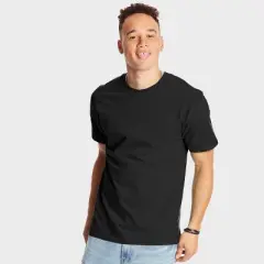 Hanes Beefy-T Men's T-Shirt, Value 2-Pack (Big & Tall Available)