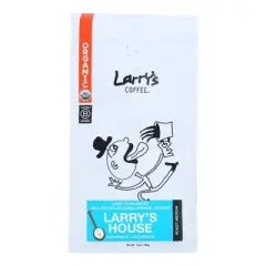 Larry's Coffee Larry's House Organic Coffee Beans - Case of 6/12 oz Bags