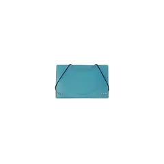 JAM Paper Plastic Business Card Holder Case Blue Frosted Sold Individually 2500