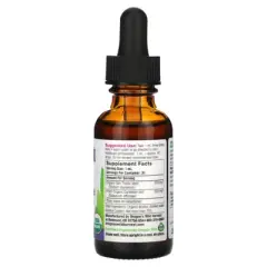 Oregon's Wild Harvest Milk Thistle Dandelion Organic Extract, 1 Fluid Ounce