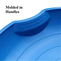 Paricon 626-B Flexible Flyer Round Flying Saucer Disc Racer Polyethylene Snow Sled Toboggan, for Ages 4 and Up, 26 Inch Diameter