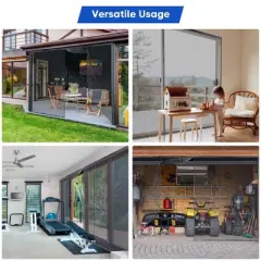Yescom 16x7 Ft Garage Door Screen