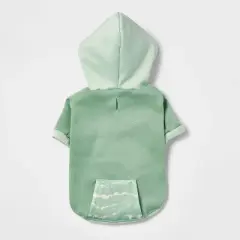 Lightweight Printed Pocket Dog Hoodie - Green - Boots & Barkley&trade;