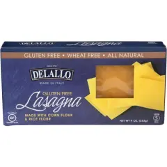 DeLallo Pasta Lasagna - 9 oz (Pack of 6)