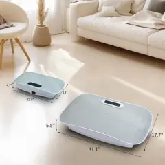 NAYSAYE Exercise Trainers Full Body Training Platform Multiple Intensity Levels for Home Fitness, Gray