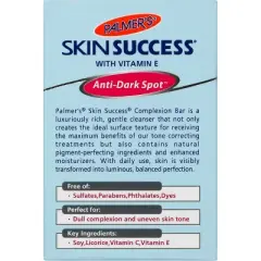 Palmer's - Skin Success with VitaminE, Anti-Dark Spot Complexion Bar, 3.50 Oz